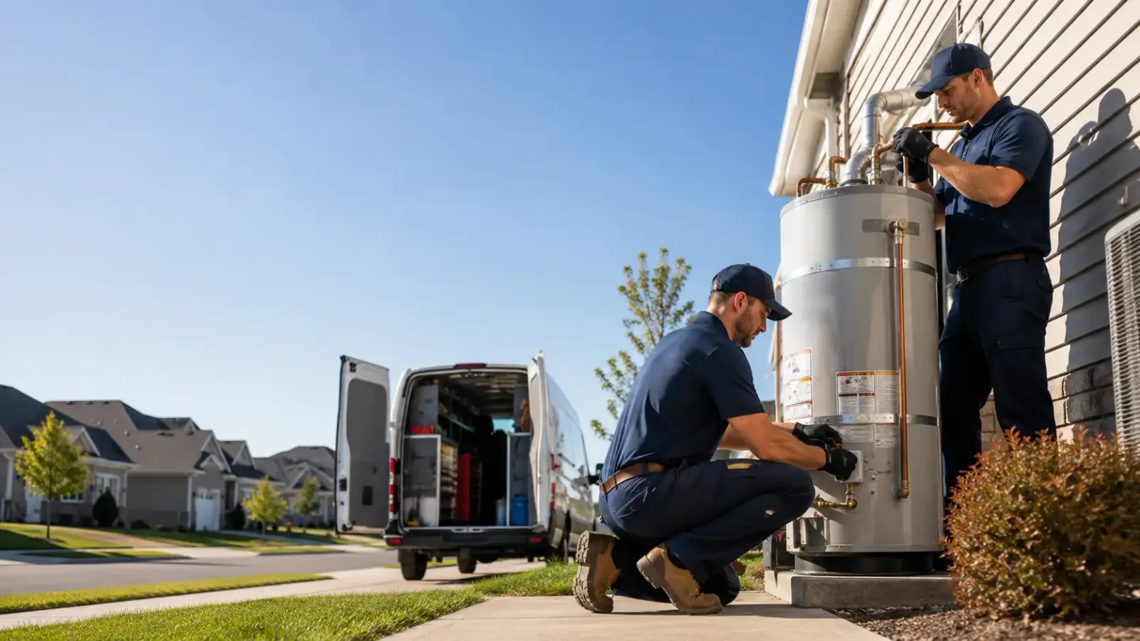 Water Heater Installation in Vanderbilt, TX